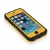 iPhone 5c - Waterproof Shockproof Dirtproof Snowproof IP-68 Standard Hard Protective Phone Cover - Yellow